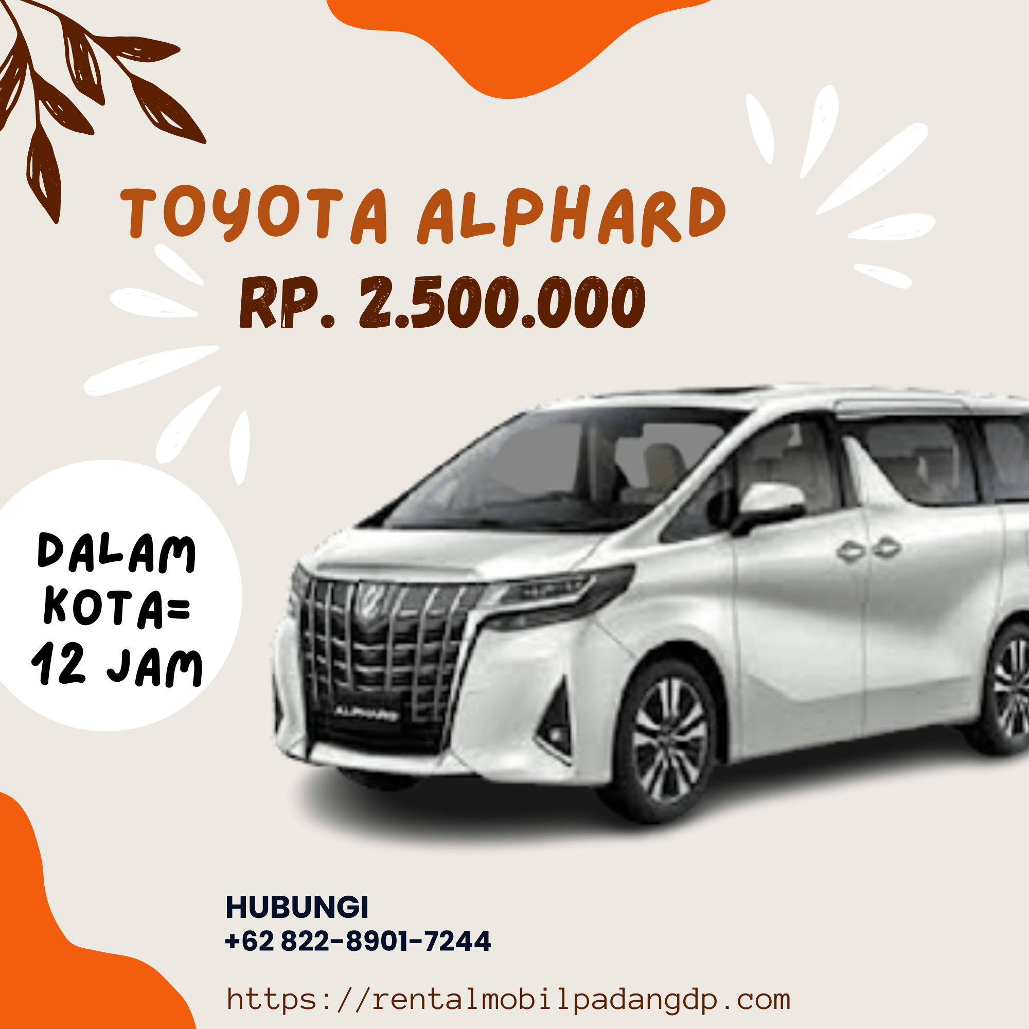 Rental Mobil Alphard