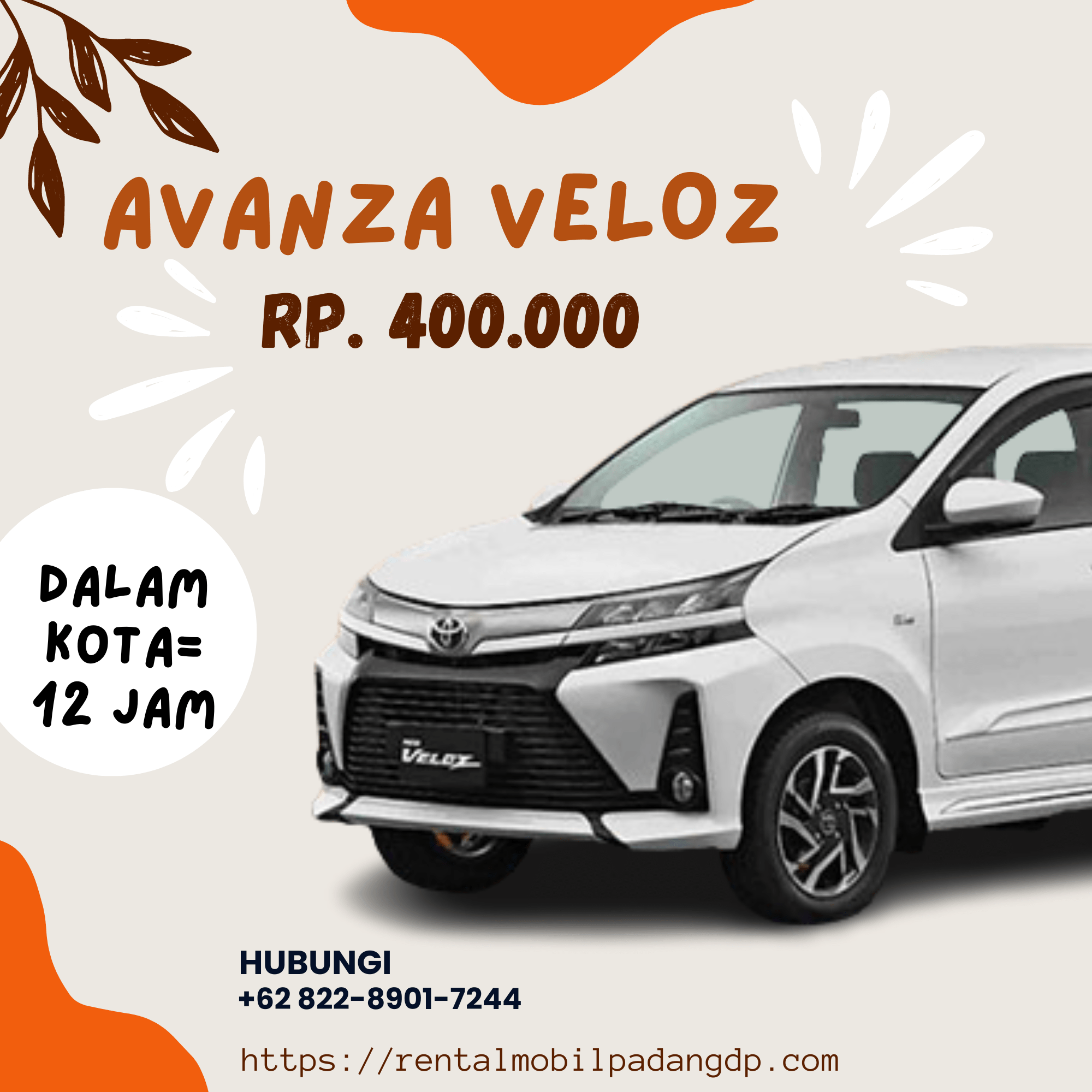 Rental Mobil Avanza Veloz