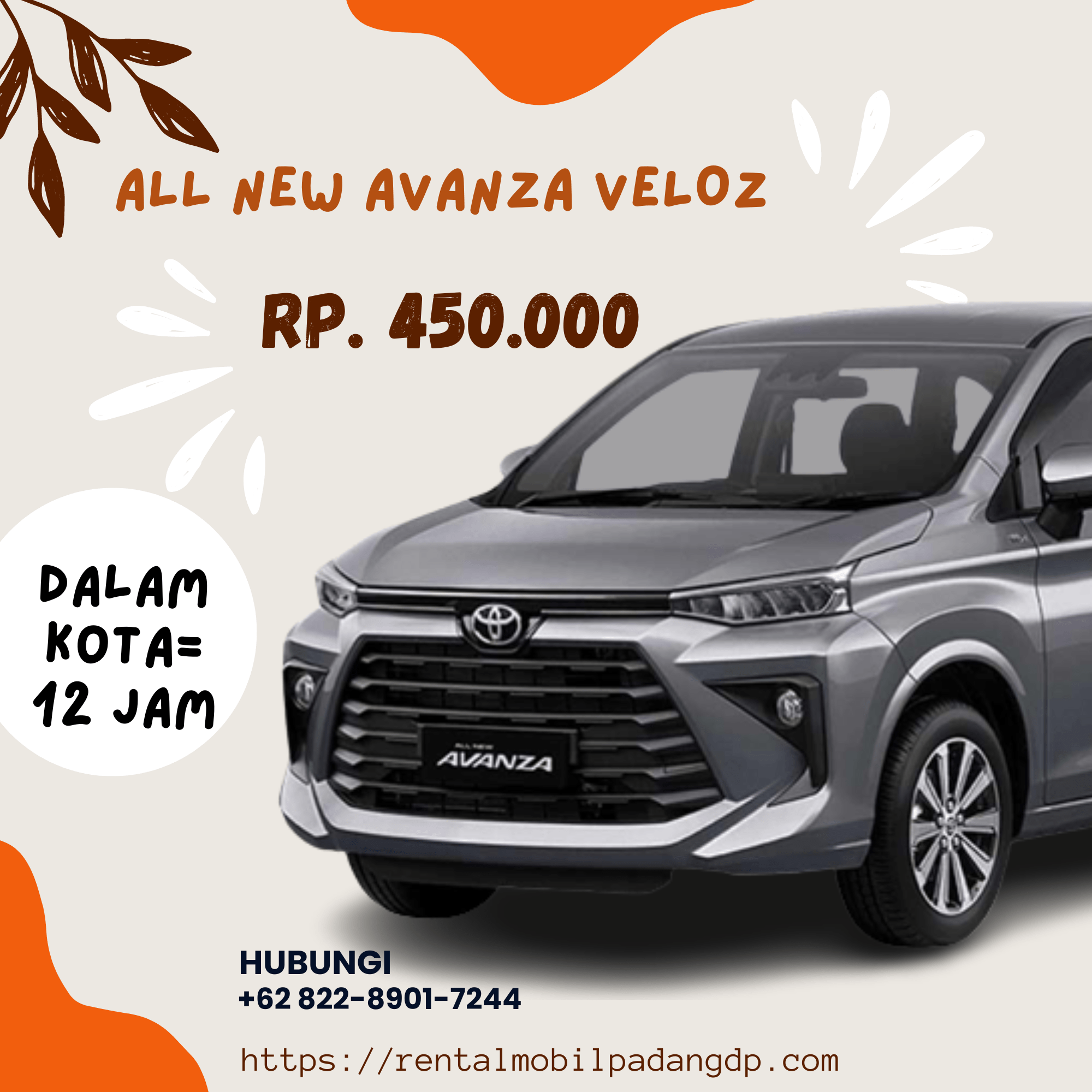 Rental Mobil New Avanza Veloz