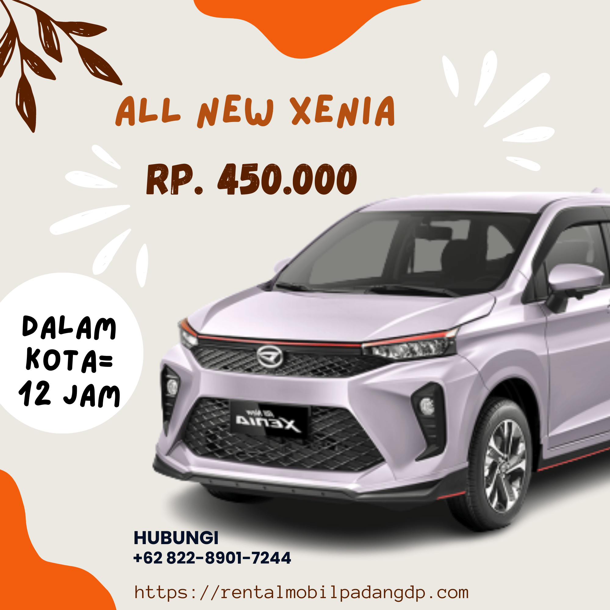 Rental Mobil New Xenia