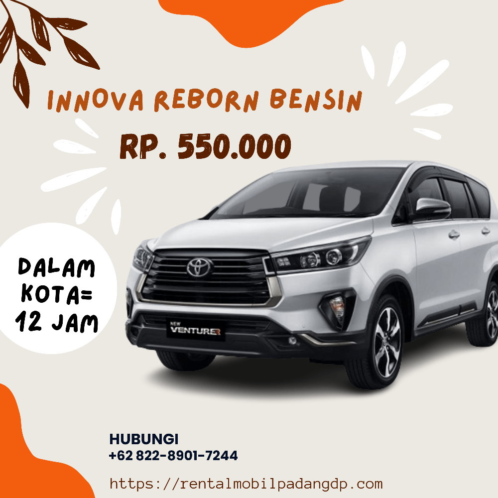 Rental Mobil Innova Bensin